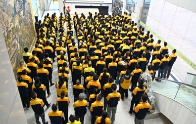 晨会凝心 | 颂祖国、话健康、彰贡献，共启新程！